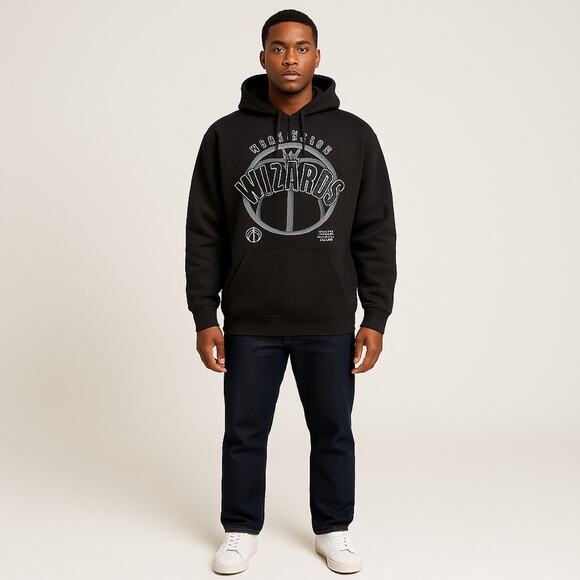 NBA Washington Wizards Black Hoodie XL Men’s Graphic Sweatshirt NWTOT - Picture 1 of 7